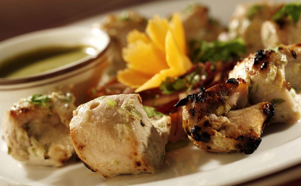 ザ ヘリテージ マドゥライ ホテル エクステリア 写真 Chicken malai tikka