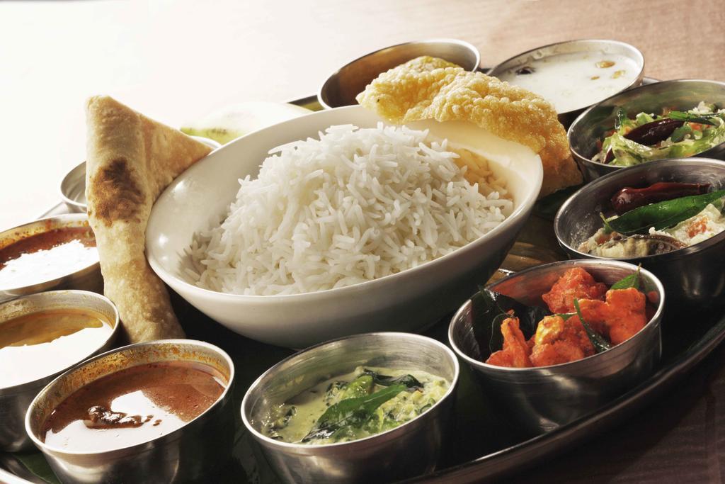 ザ ヘリテージ マドゥライ ホテル エクステリア 写真 A vegetarian thali