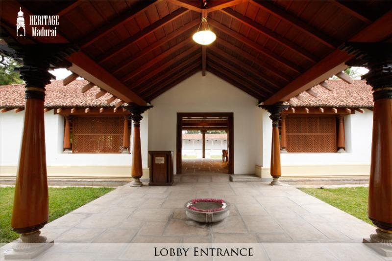 ザ ヘリテージ マドゥライ ホテル エクステリア 写真 Lobby entrance